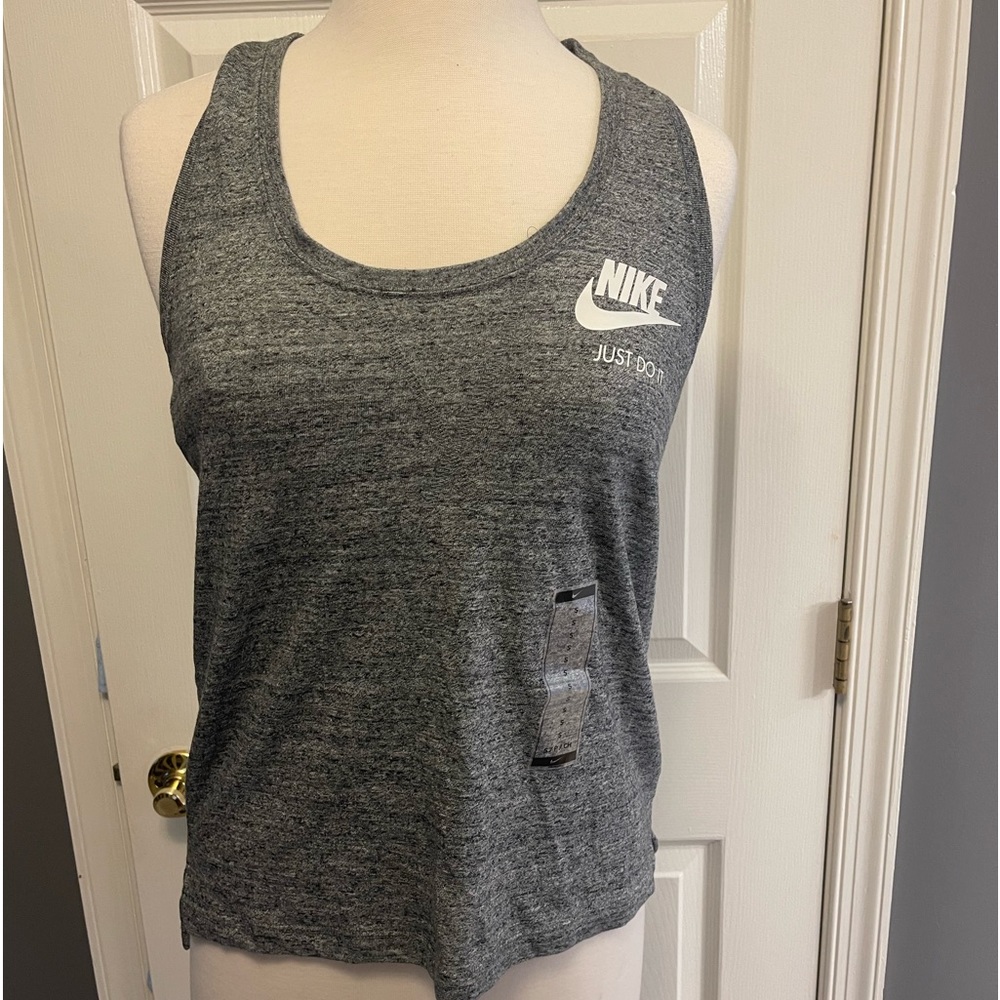 Nike cotton racer back tank top